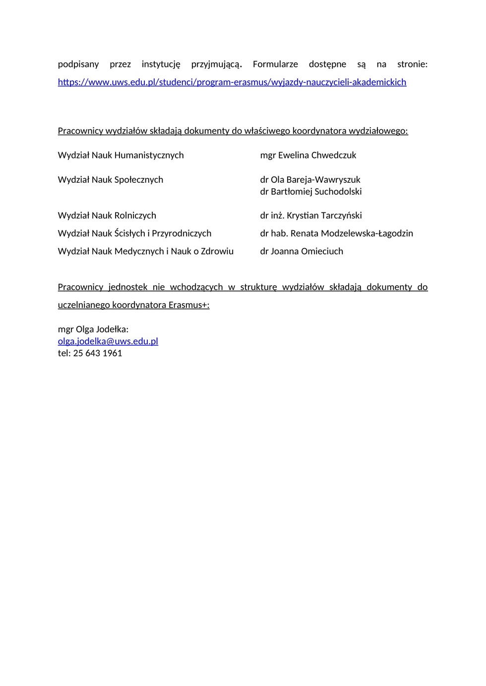 ogloszenie rekrutacja pracownicy 2023 2